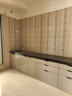 Kitchen in 3 BHK Apartment at Sheth Zuri, Laxmi Nagar – for Rent