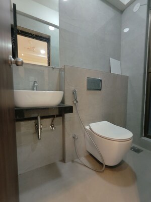 Bathroom in 1 BHK Apartment at Raymond Ten X Vibes, J K Gram – for Rent