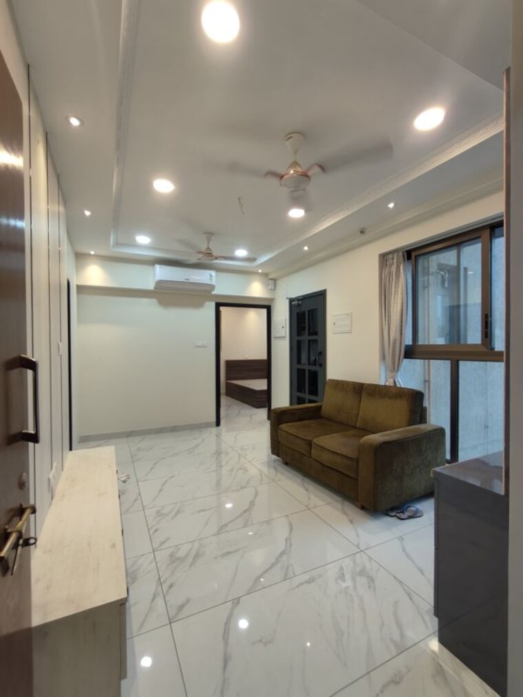 Living Room, raymond-ten-x-vibes 1 Bedroom 450 Sq.Ft. Apartment In J K Gram Thane 10654058