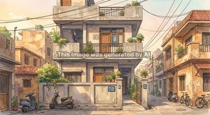  Apartment – Exterior View View at Nasirpur Dwarka - for Sale