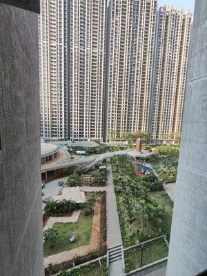 Balcony in 2 BHK Apartment at Raymond Ten X Vibes, J K Gram – for Rent