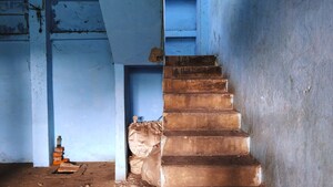 Staircase in  Office Space at Andur Road – for Sale