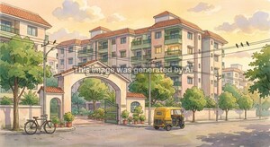  Apartment – Exterior View View at Vadgaon Maval - for Sale