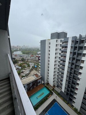 Balcony in 2 BHK Apartment at Saheel ITrend Homes, Hinjewadi – for Rent
