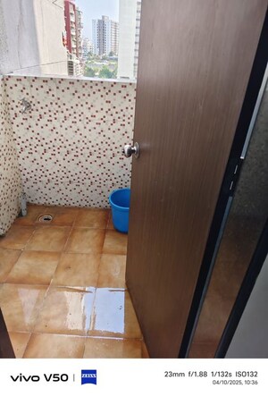 Bathroom in 2 BHK Apartment at Vardhaman Palm Rose, Punawale – for Rent