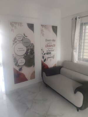 Living Room in 1 BHK Apartment at Adithya Nilaya, Kadubeesanahalli – for Rent
