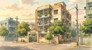  Apartment – Exterior View View at Sarvdharm Colony - for Sale