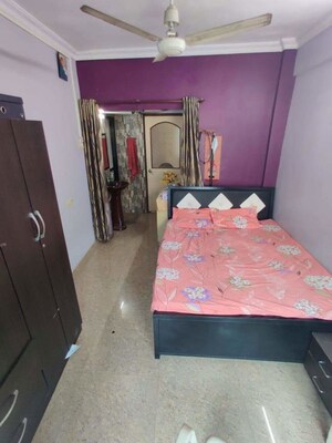Master Bedroom in 2 BHK Apartment at Surya Kiran CHS Ghansoli, Ghansoli – for Rent