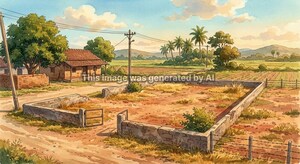 Plot Area in  Land at Hebbadi – for Sale