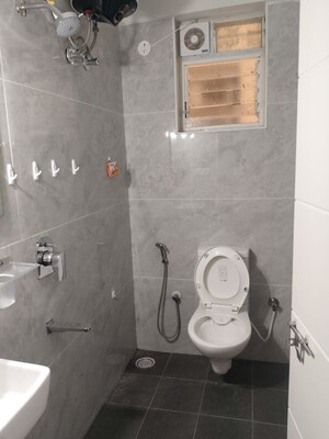 Bathroom in 2 BHK Apartment at Pruchi Residency, Panathur – for Rent