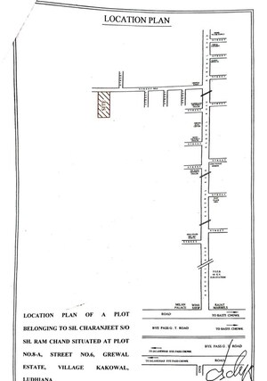  Land – Map Location View at Ludhiana Airport - for Sale