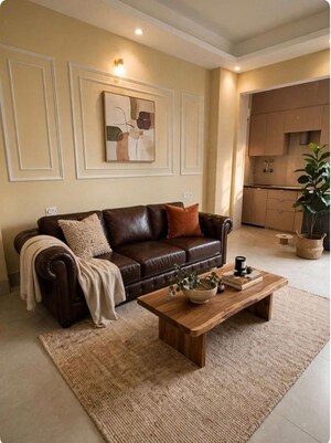 Living Room in 1 BHK Builder Floor at Sector 42 – for Rent