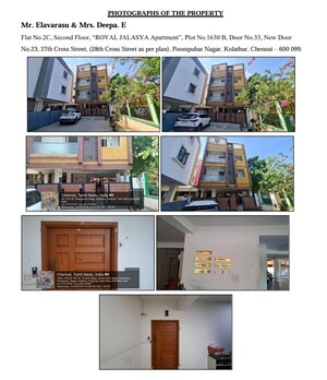  Apartment For Sale in Kolathur