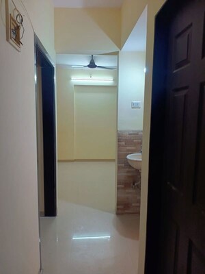 Bathroom in 1 BHK Apartment at Platinum Om Sai Shrushti, Ulwe – for Rent