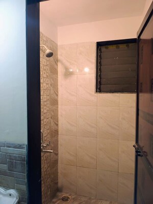 Bathroom in 1 BHK Apartment at Platinum Om Sai Shrushti, Ulwe – for Rent