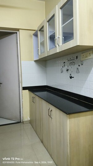 Kitchen in 2 BHK Apartment at Phadnis Green Square, Baner – for Rent