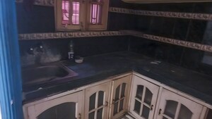 Kitchen in  Independent House at Medical Enclave – for Sale