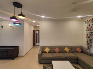 Kitchen in 2 BHK Apartment at Bhartiya Nikoo Homes, Thanisandra Main Road – for Rent