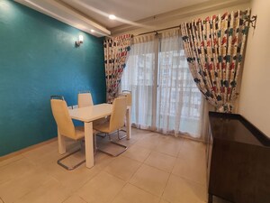Living Room in 2 BHK Apartment at Bhartiya Nikoo Homes, Thanisandra Main Road – for Rent