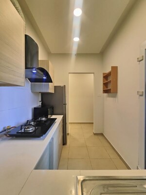 Team Area in 2 BHK Apartment at Bhartiya Nikoo Homes, Thanisandra Main Road – for Rent