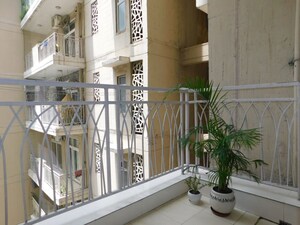 Balcony in 3 BHK Apartment at Trident Embassy, Sector 1 Greater Noida – for Rent