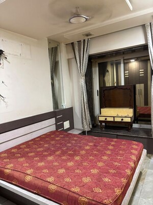 Bedroom in 2 BHK Apartment at Maruti Radhamit, Nerul – for Rent