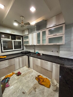 Kitchen in 2 BHK Apartment at Maruti Radhamit, Nerul – for Rent