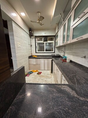 Kitchen in 2 BHK Apartment at Maruti Radhamit, Nerul – for Rent