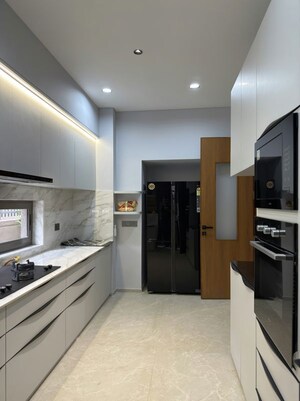 Kitchen in 4 BHK Villa at Adani The North Park, Shantigram – for Rent