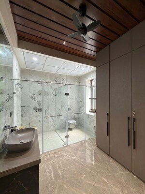 Bathroom in 4 BHK Villa at Adani The North Park, Shantigram – for Rent