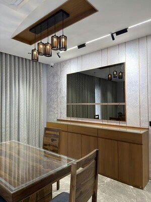Kitchen in 4 BHK Villa at Adani The North Park, Shantigram – for Rent