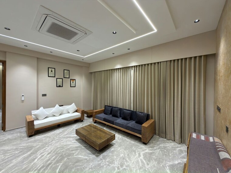 Living Room, adani-the-north-park 4 Bedroom 4797 Sq.Ft. Villa In Shantigram Ahmedabad 10654662