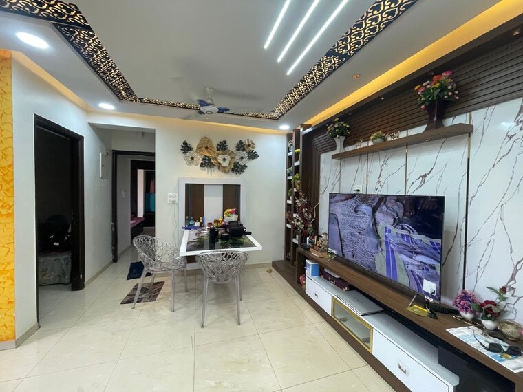 Living Room, jasmine-tower 2 Bedroom 750 Sq.Ft. Apartment In Vasant Vihar Thane 10654678
