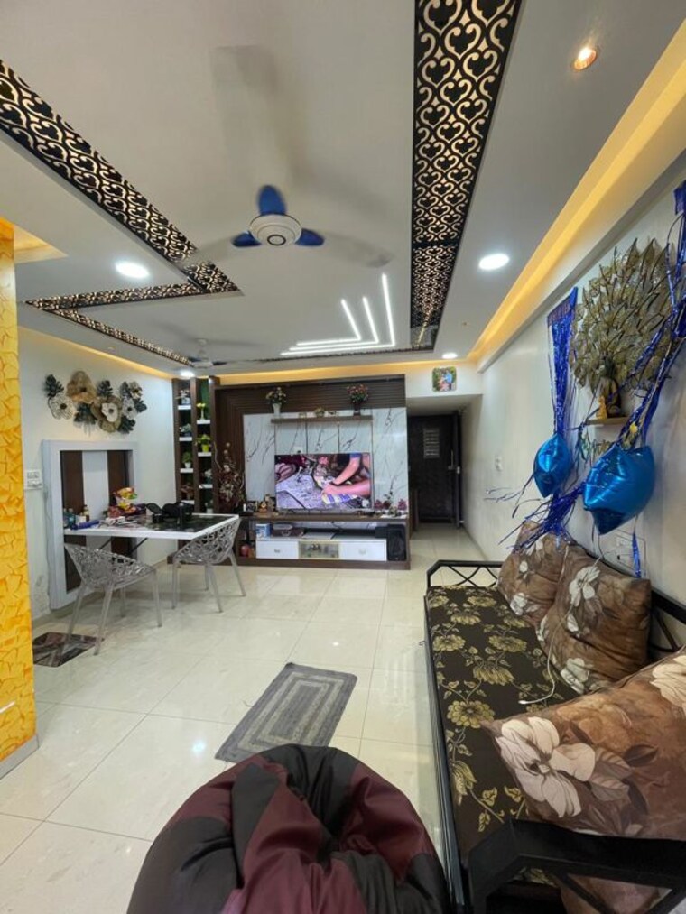 Living Room, jasmine-tower 2 Bedroom 750 Sq.Ft. Apartment In Vasant Vihar Thane 10654678