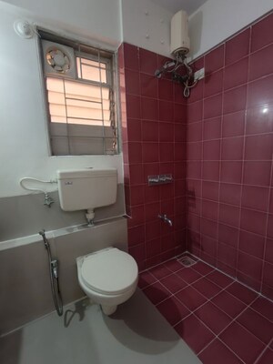 Bathroom in 2 BHK Apartment at Kanakia Spaces Niharika, Manpada – for Rent