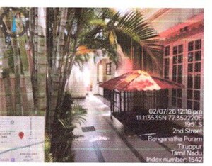  Independent House – Exterior View View at Suriyanallur - for Sale