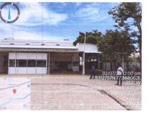  Industrial Plot – Exterior View View at Karumarpalayam - for Sale