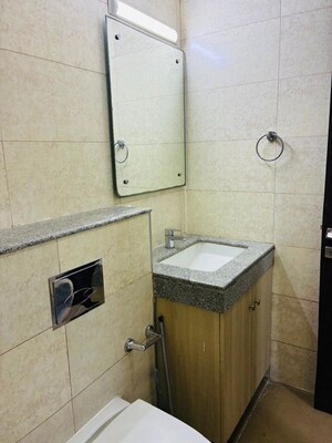 Bathroom in 3.5 BHK Apartment at Tata Primanti-Tower Residences, Sector 72 – for Rent