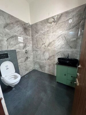 Bathroom in 3.5 BHK Apartment at Sushma Valencia, International Airport Road – for Rent