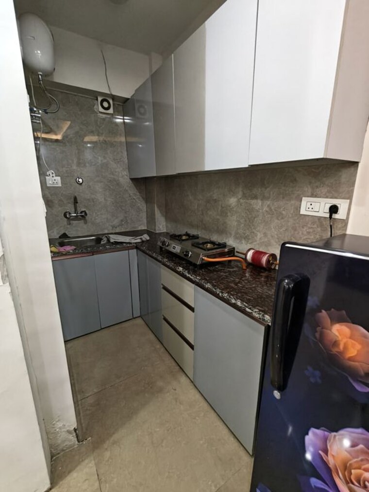 Kitchen, malviya nagar 1 Bedroom 608 Sq.Ft. Builder Floor In Malviya Nagar Delhi 10654961