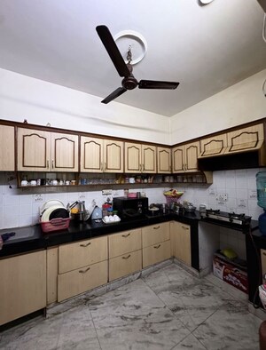 Kitchen in 3 BHK Builder Floor at Rajouri Garden – for Rent