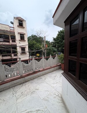 3 BHK Builder Floor – Exterior View View at Rajouri Garden - for Rent