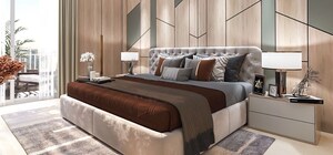 Bedroom in 2 BHK Apartment at Mayfair Breeze, Andheri West – for Sale
