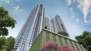 3 BHK Apartment – Exterior View View at Hubtown 25 South, Prabhadevi - for Rent