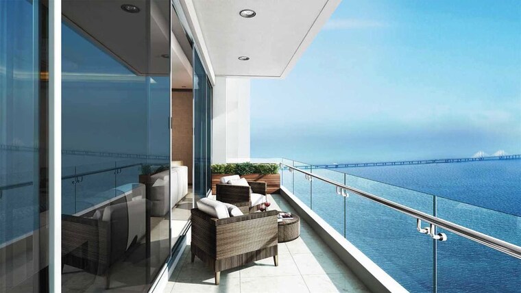 Balcony, hubtown-25-south 3 Bedroom 1464 Sq.Ft. Apartment In Prabhadevi Mumbai 10654994