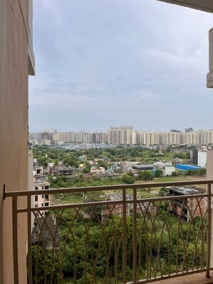 Balcony in 2 BHK Apartment at Mahagun My Woods, Sector 16c Greater Noida – for Rent