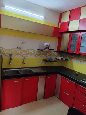Kitchen in 2 BHK Apartment at Jal Darshan CHS Borivali, Borivali West – for Rent