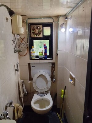 Bathroom in 2 BHK Apartment at Jal Darshan CHS Borivali, Borivali West – for Rent