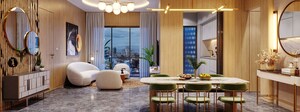 Living Room in 2 BHK Apartment at Hiranandani Vista Residences, Andheri West – for Sale