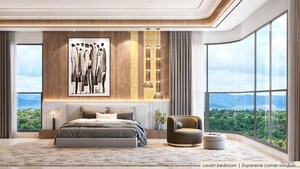 Living Room in 1 BHK Apartment at Paradigm Alaya, Jogeshwari West – for Sale